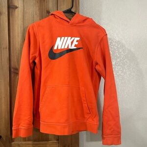 Nike Kids Vibrant Orange Hoodie